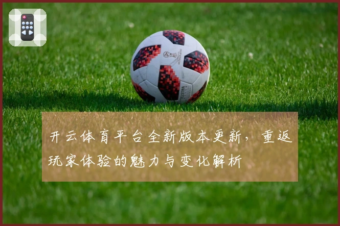 开云体育平台全新版本更新，重返玩家体验的魅力与变化解析